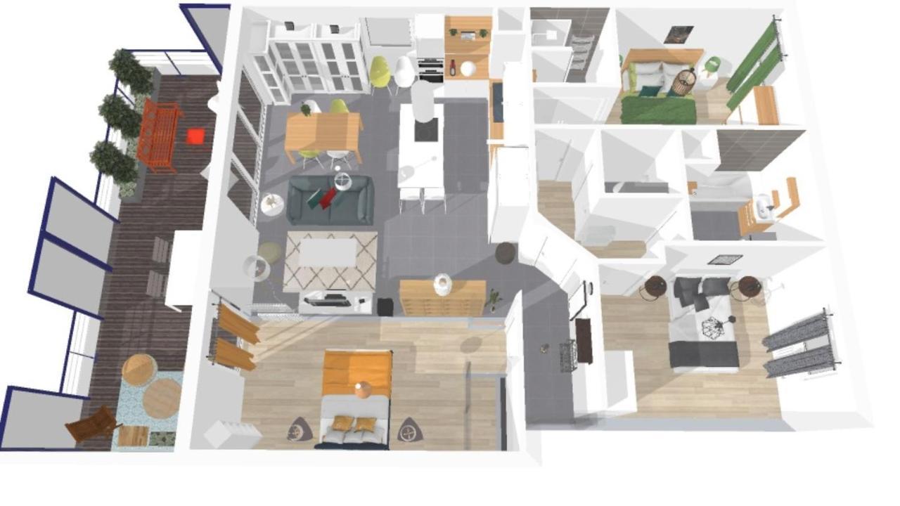 Expat Renting - Le Mosaique - Patte D'Oie - Parking Lägenhet Toulouse Exteriör bild