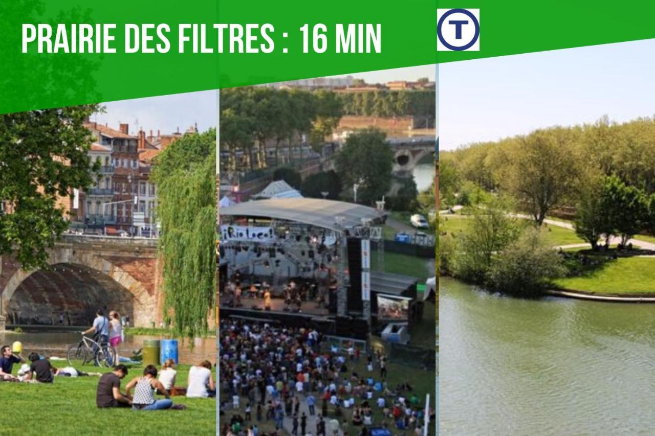 Expat Renting - Le Mosaique - Patte D'Oie - Parking Lägenhet Toulouse Exteriör bild